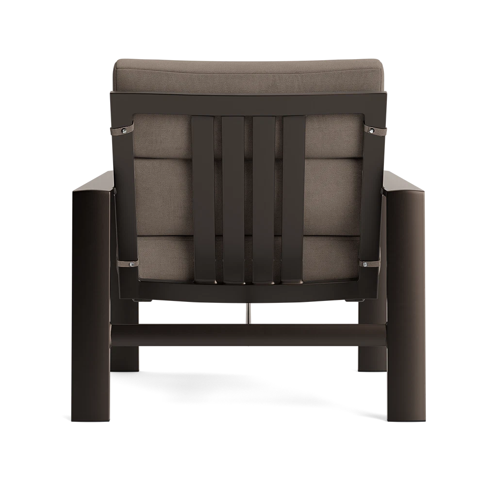 Cushioned Aluminum Lounge Chair