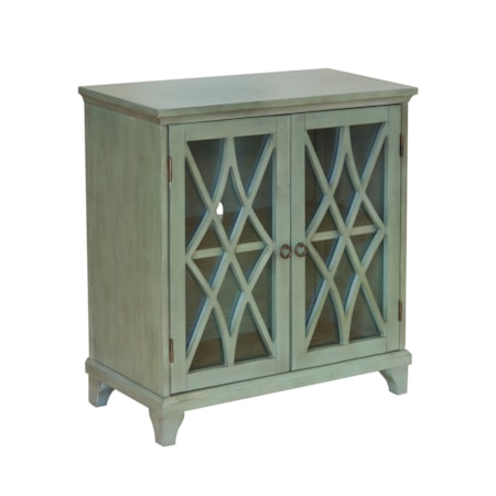 Two Door Chest in Sage