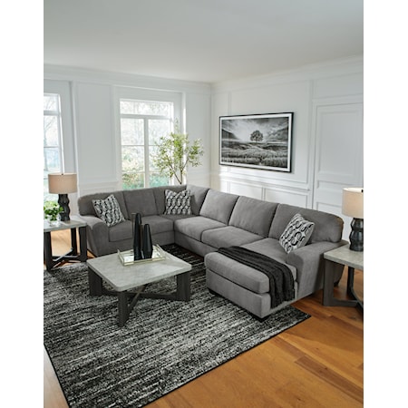 3-Piece Sectional With Chaise