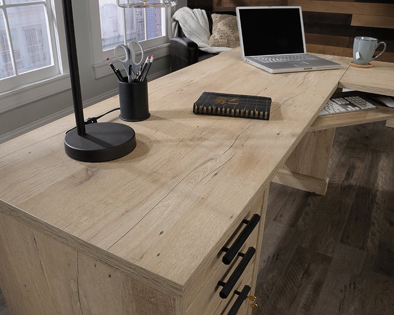 Aspen Post L-Shaped Desk