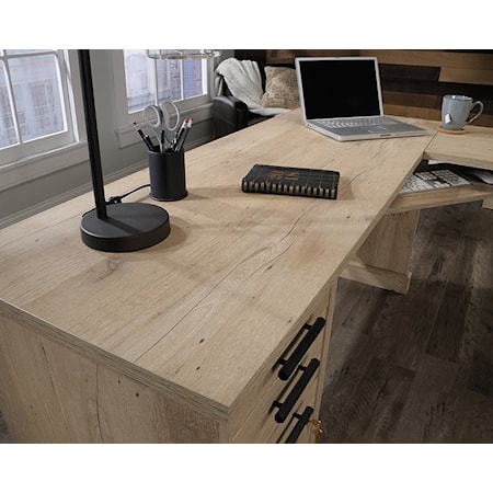 Aspen Post L-Shaped Desk