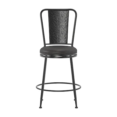 Contemporary 26" Swivel Counter Height Stool