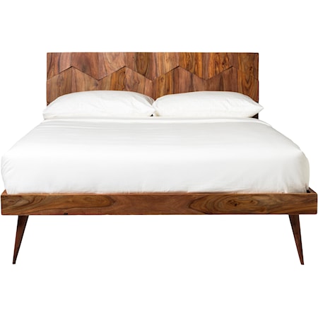 Solid Wood King Bed