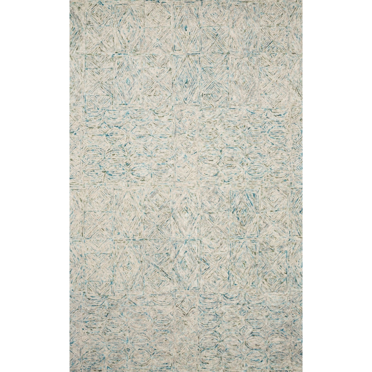 Loloi Rugs Peregrine 2'6" x 9'9" Aqua Rug