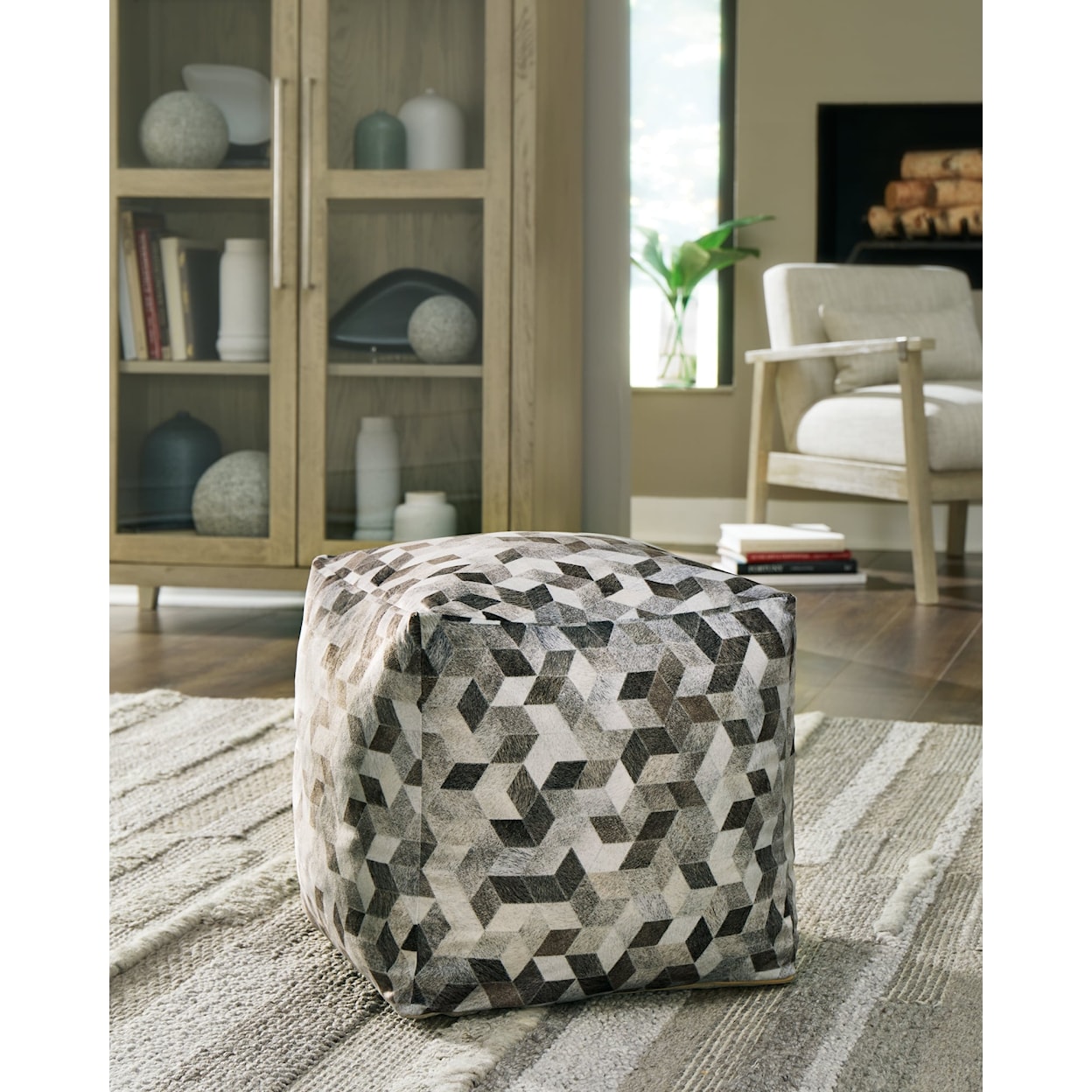 Signature Design by Ashley Albermarle Pouf