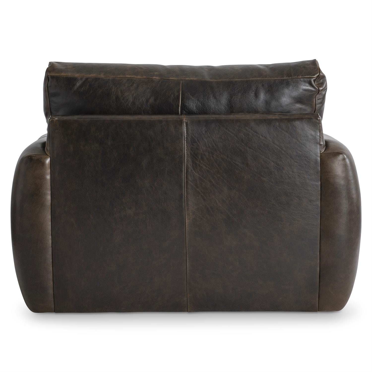 Bernhardt Bernhardt Living Cameron Leather Swivel Chair