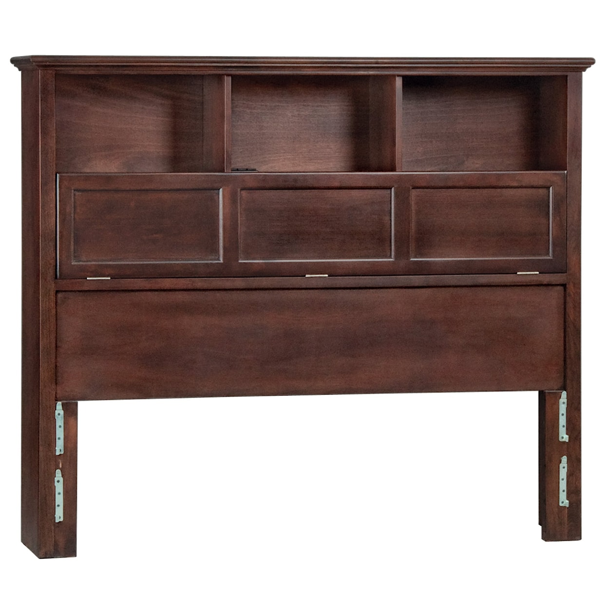 Whittier Wood McKenzie. Queen Bookcase Headboard