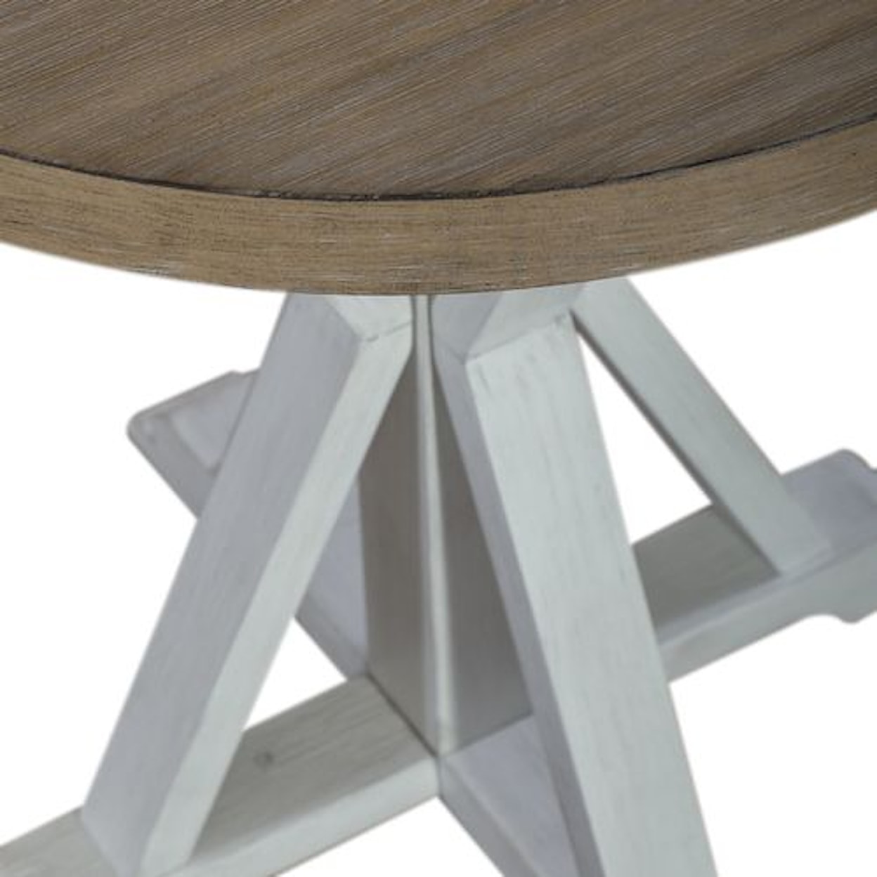 Liberty Furniture Summerville Round Pedestal End Table