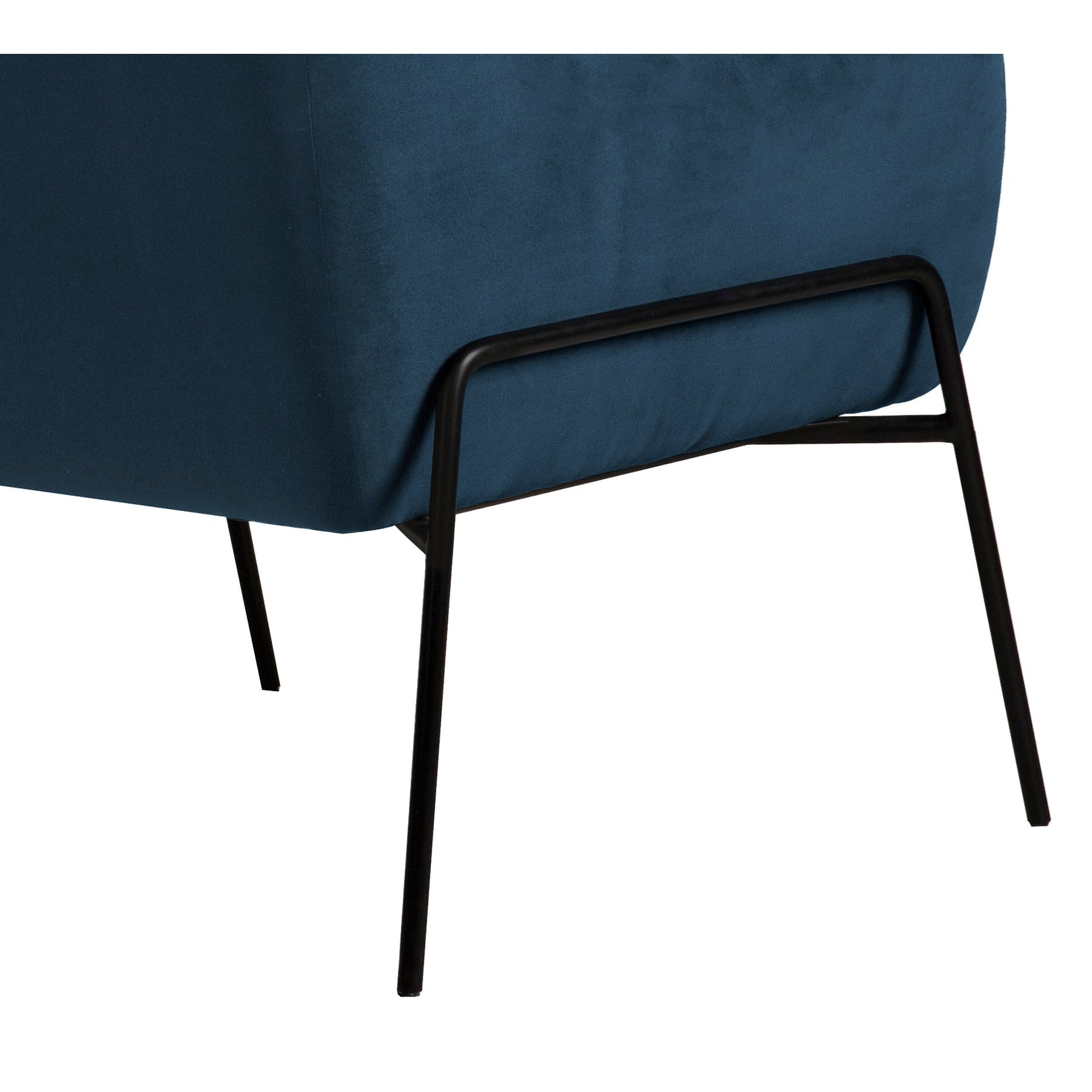 Armen Living Karen- Accent Chair with Throw Pillow