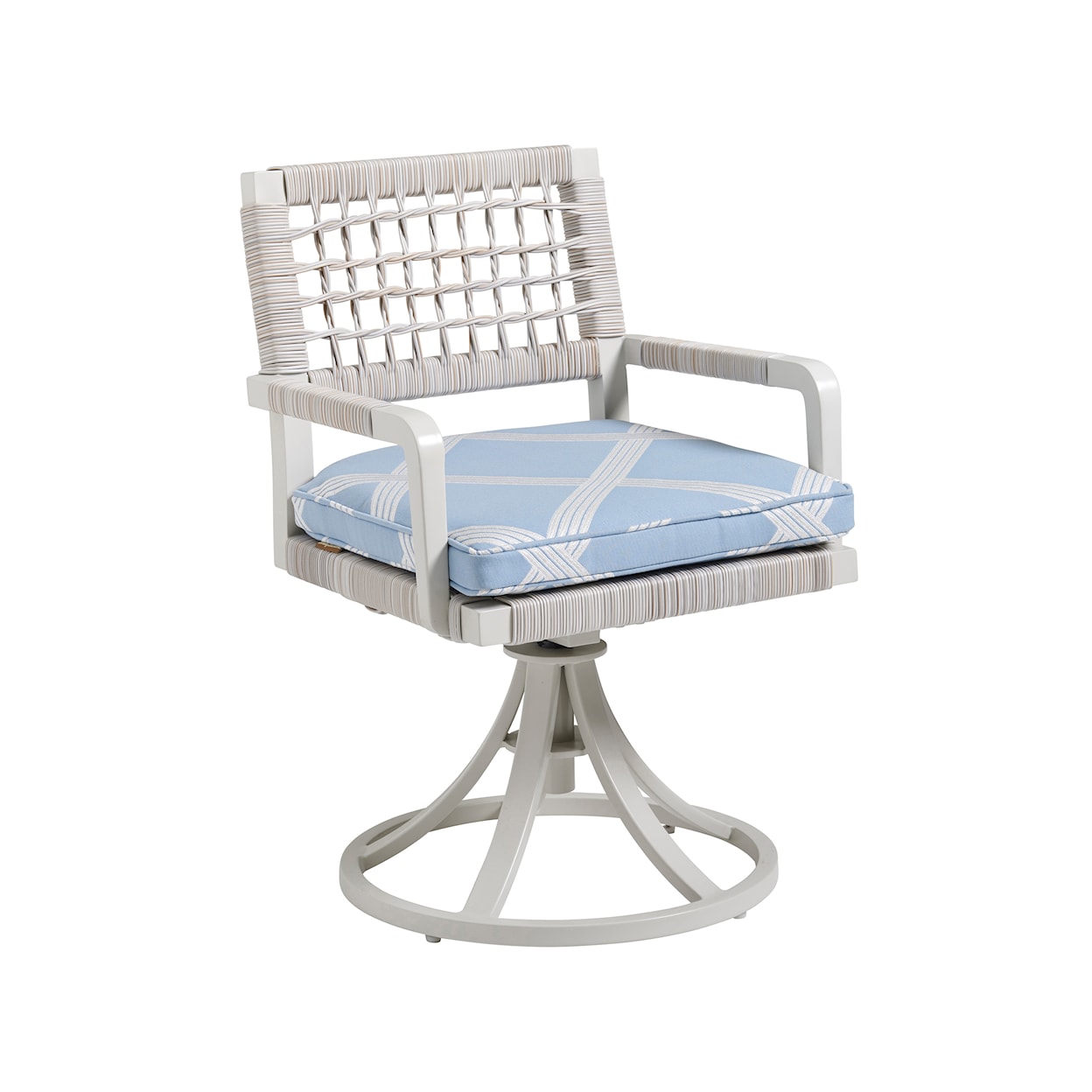 Tommy Bahama Outdoor Living Seabrook Outdoor Swivel Rocker Dining Chair