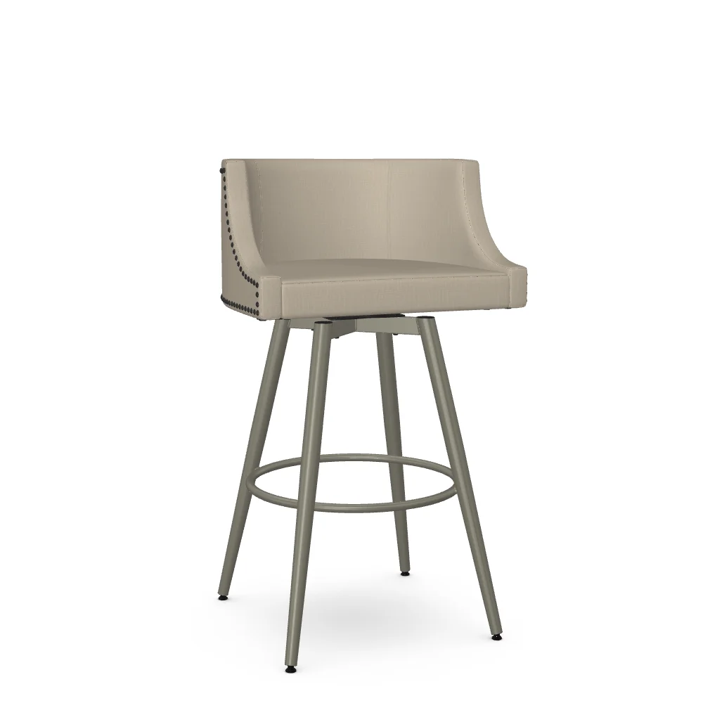 Amisco Boudoir 4153730/56KT Customizable Radcliff Swivel Bar Stool