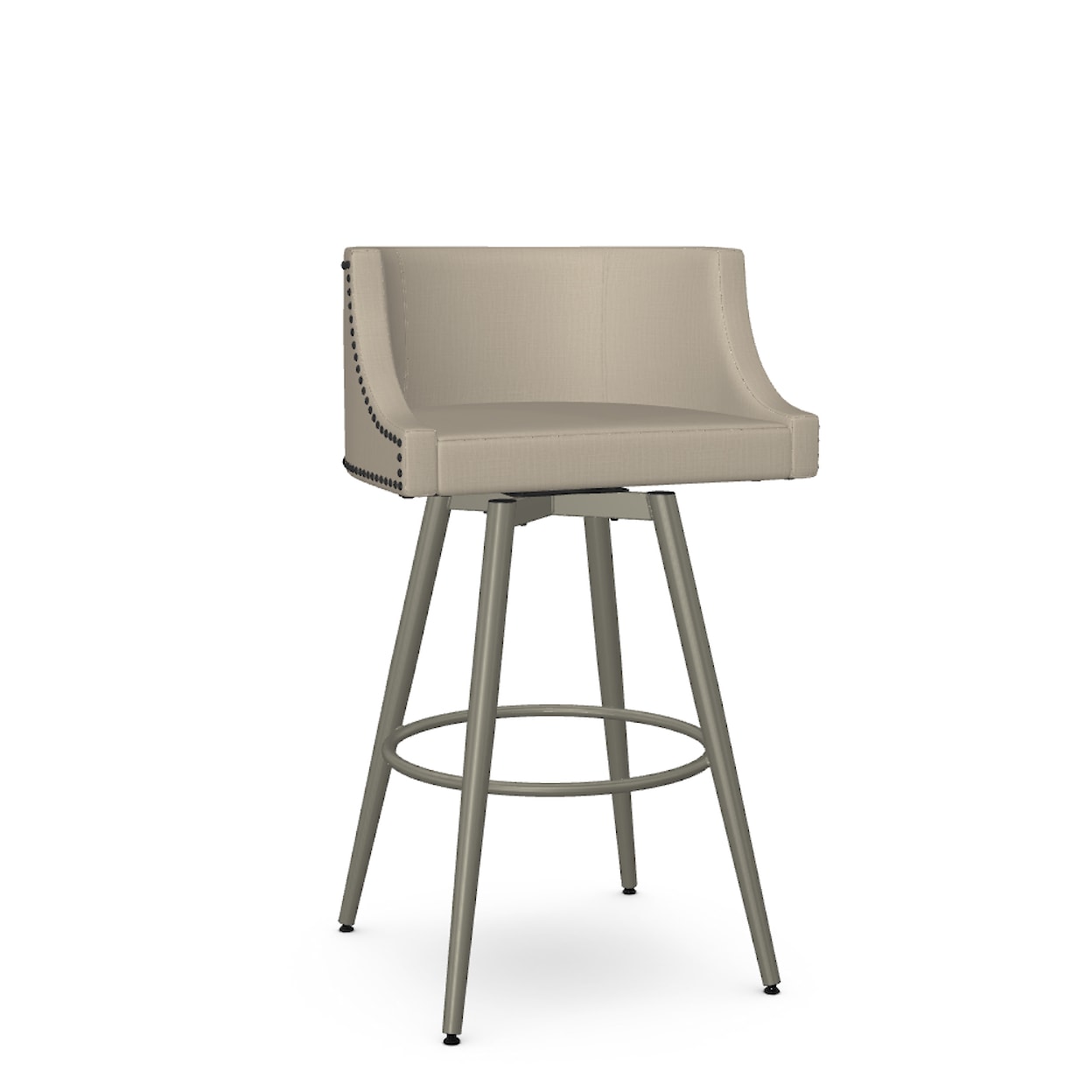 Amisco Boudoir Customizable Radcliff Swivel Bar Stool