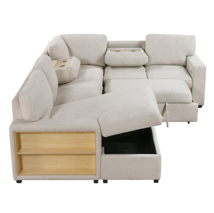 4-Piece Sectional Sofa