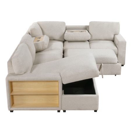 4-Piece Sectional Sofa