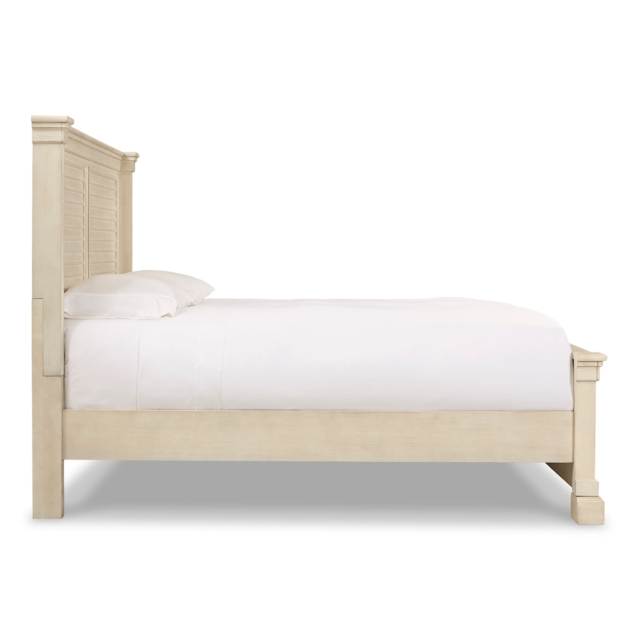 Signature Design by Ashley Bolanburg Queen Louvered Headboard Panel Bed