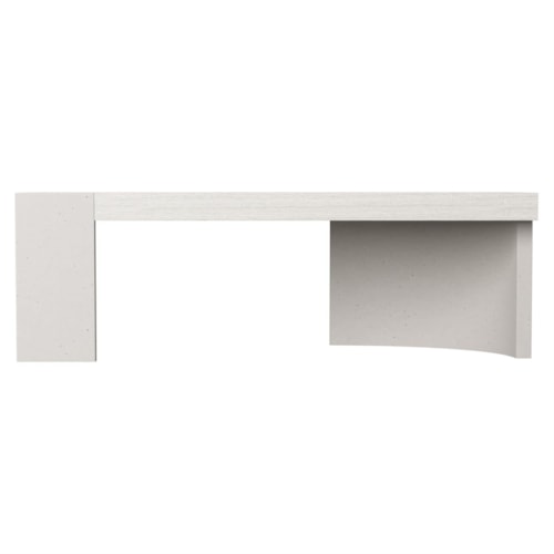 Cocktail Table with Decorative Scrolled Legs