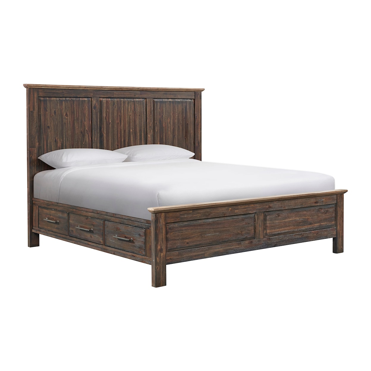 Intercon Transitions King Panel Bed