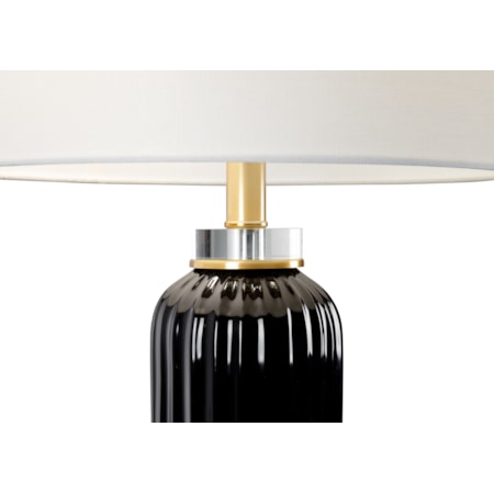 Samuel Ceramic Lamp - Black