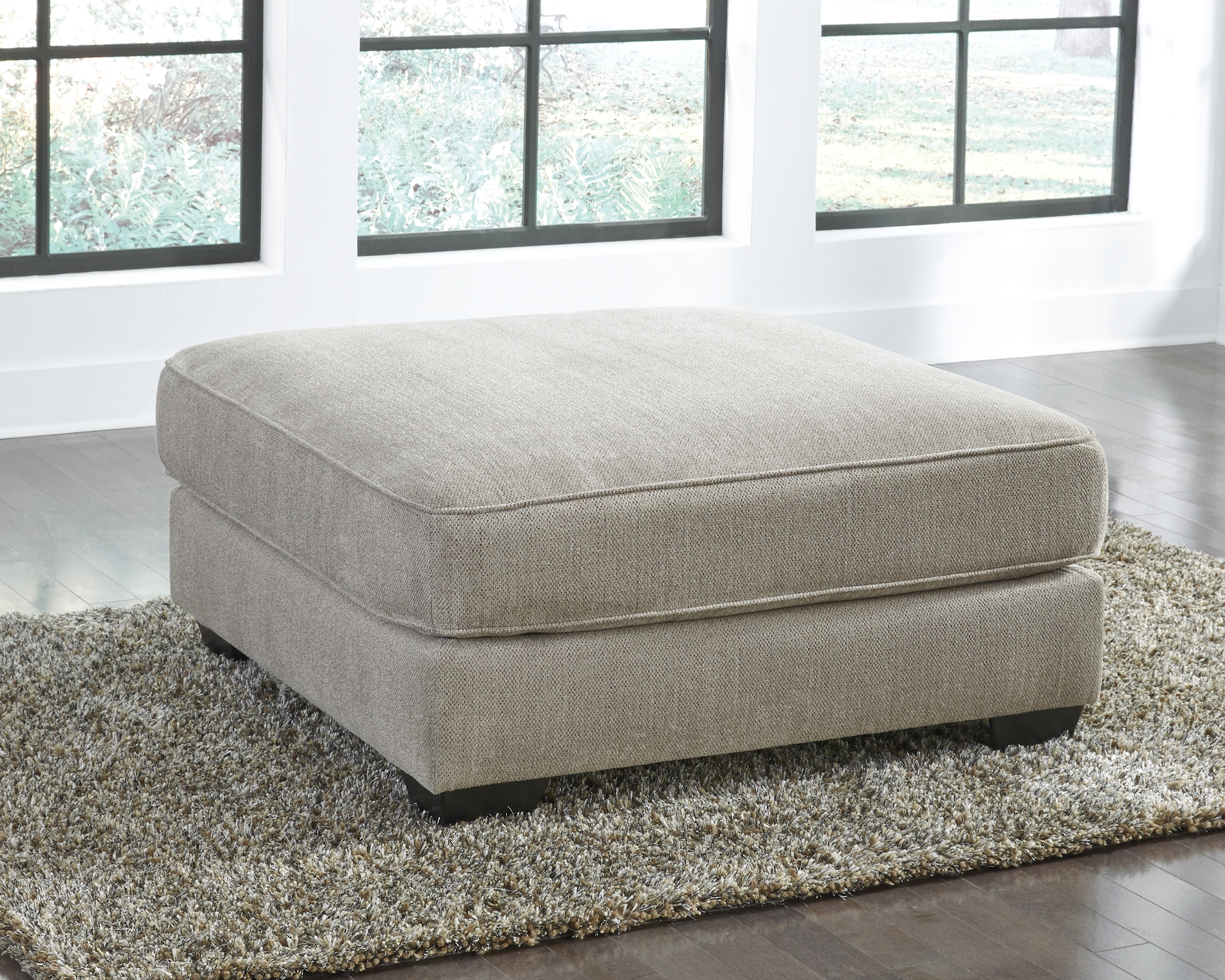 Oversized Accent Ottoman