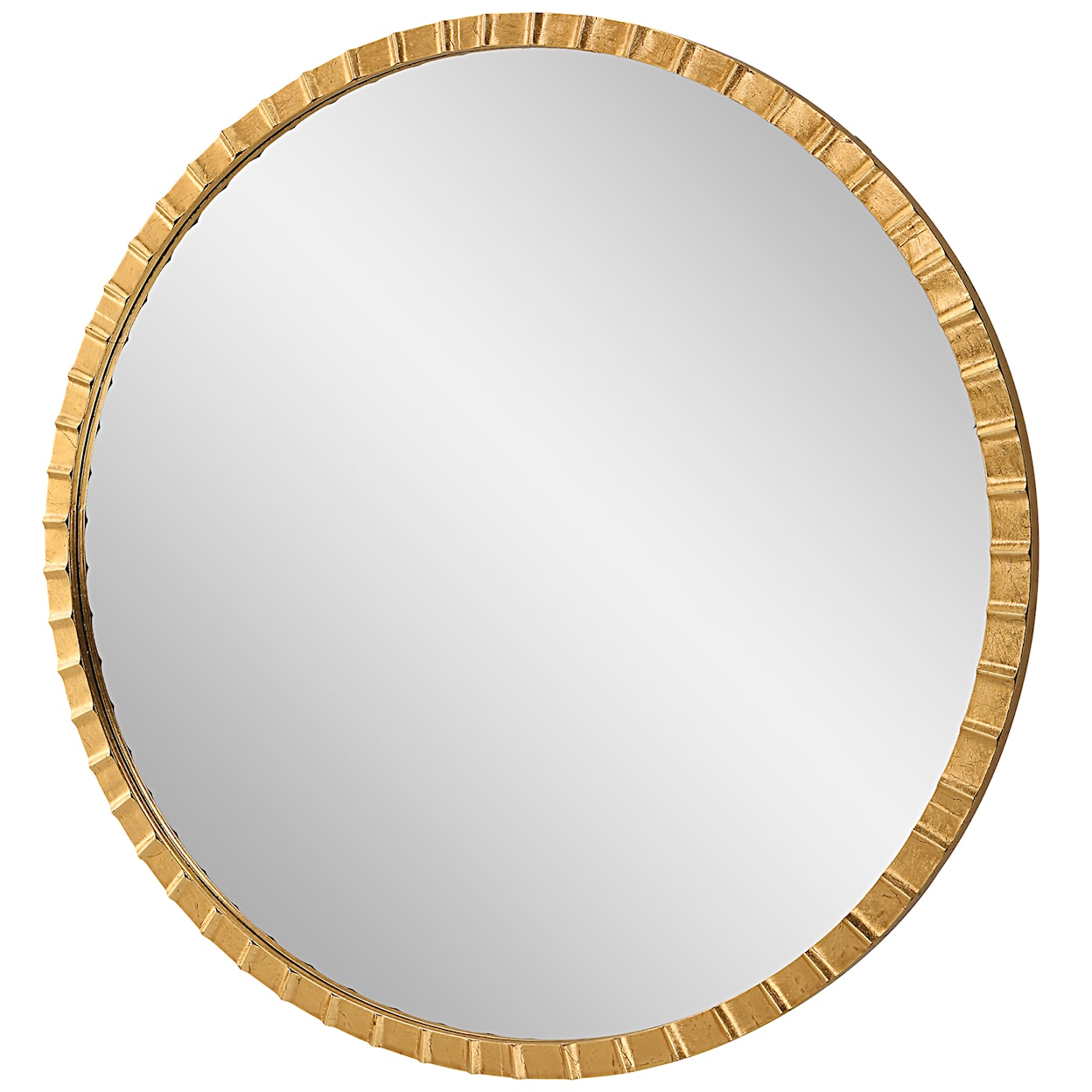 Uttermost Dandridge Dandridge Gold Round Mirror