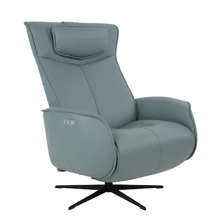 Modern Axel Medium Battery Relaxer Recliner with Adjustable Headrest