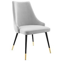 Tufted Performance Velvet Dining Side Chair