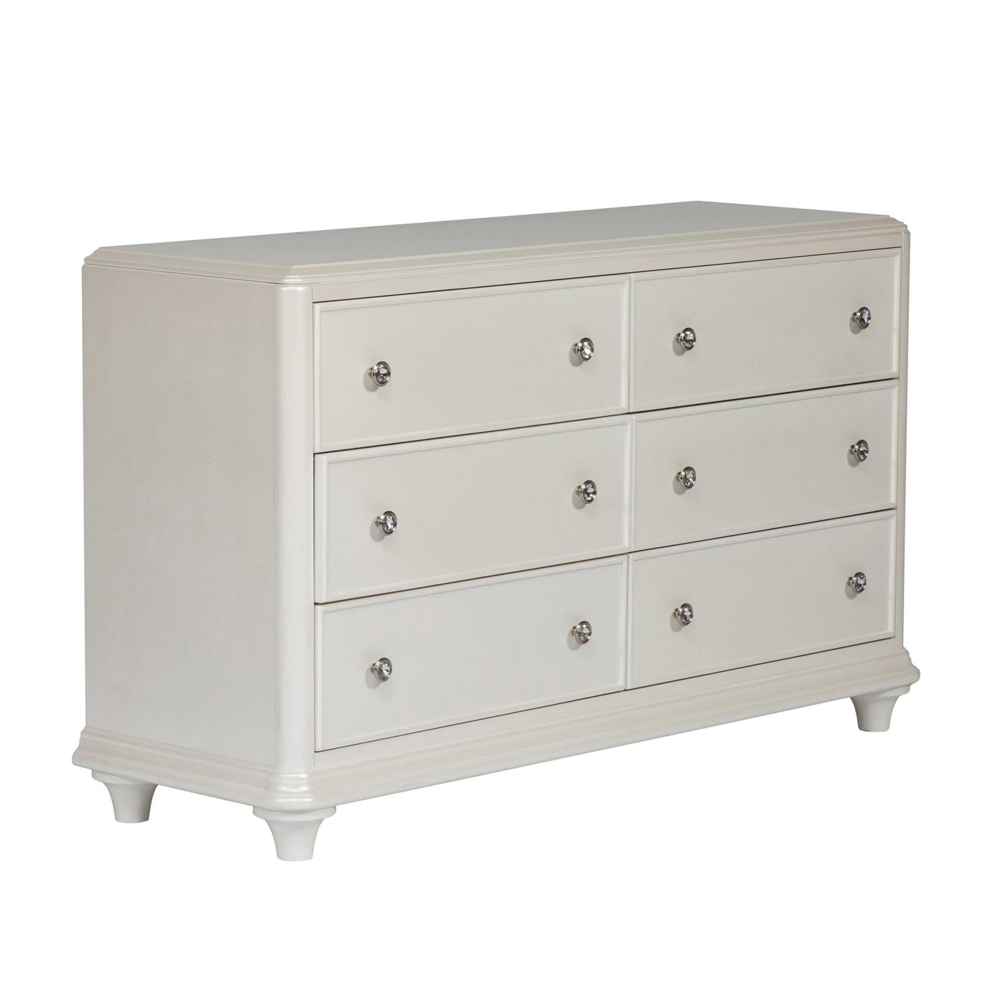 Liberty Furniture Stardust 710-BR30 Glam 6-Drawer Dresser with
