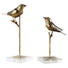 Uttermost Accessories - Statues and Figurines Passerines Bird Sculptures S/2
