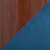Walnut/Blue