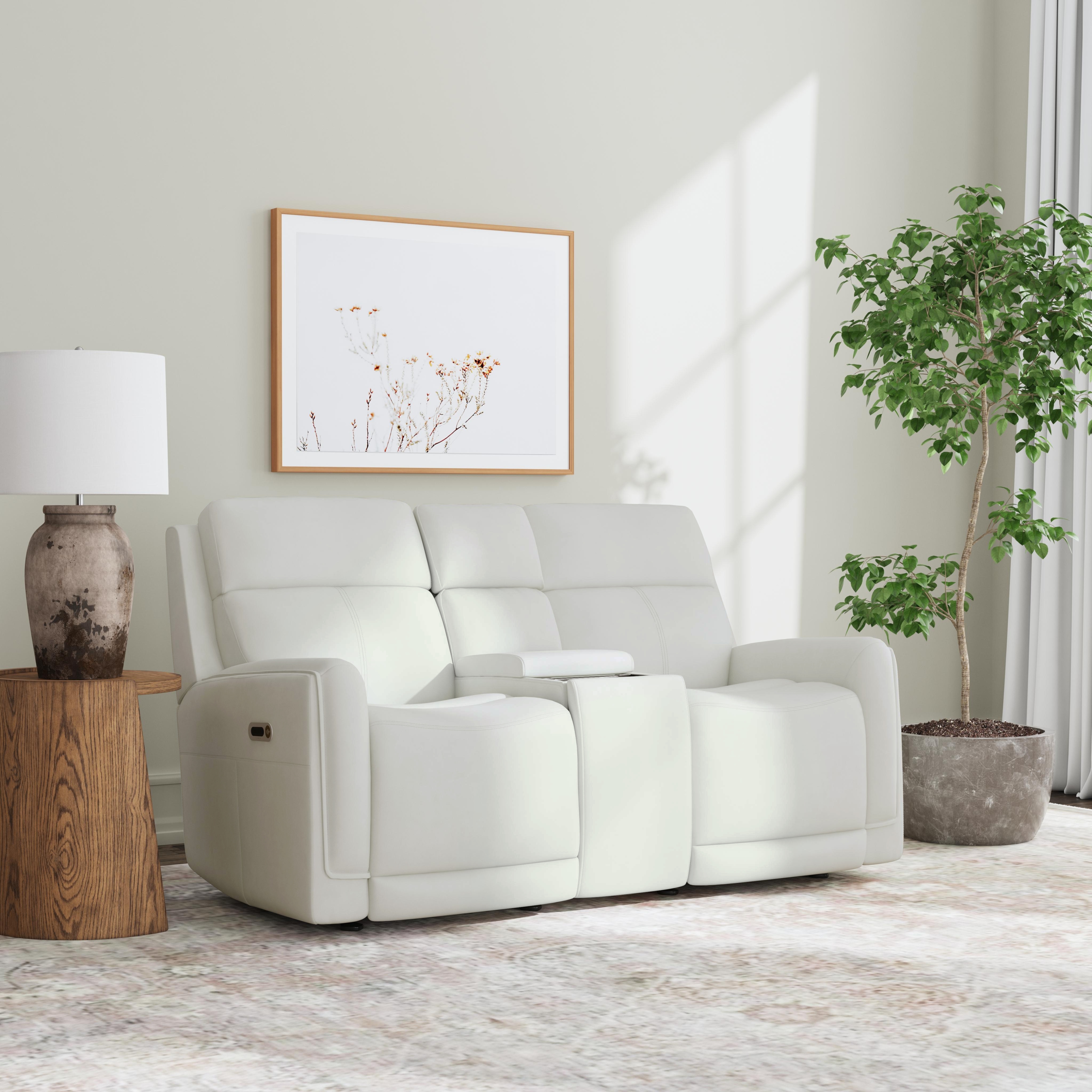 Flexsteel Alister Gliding Power Reclining Loveseat