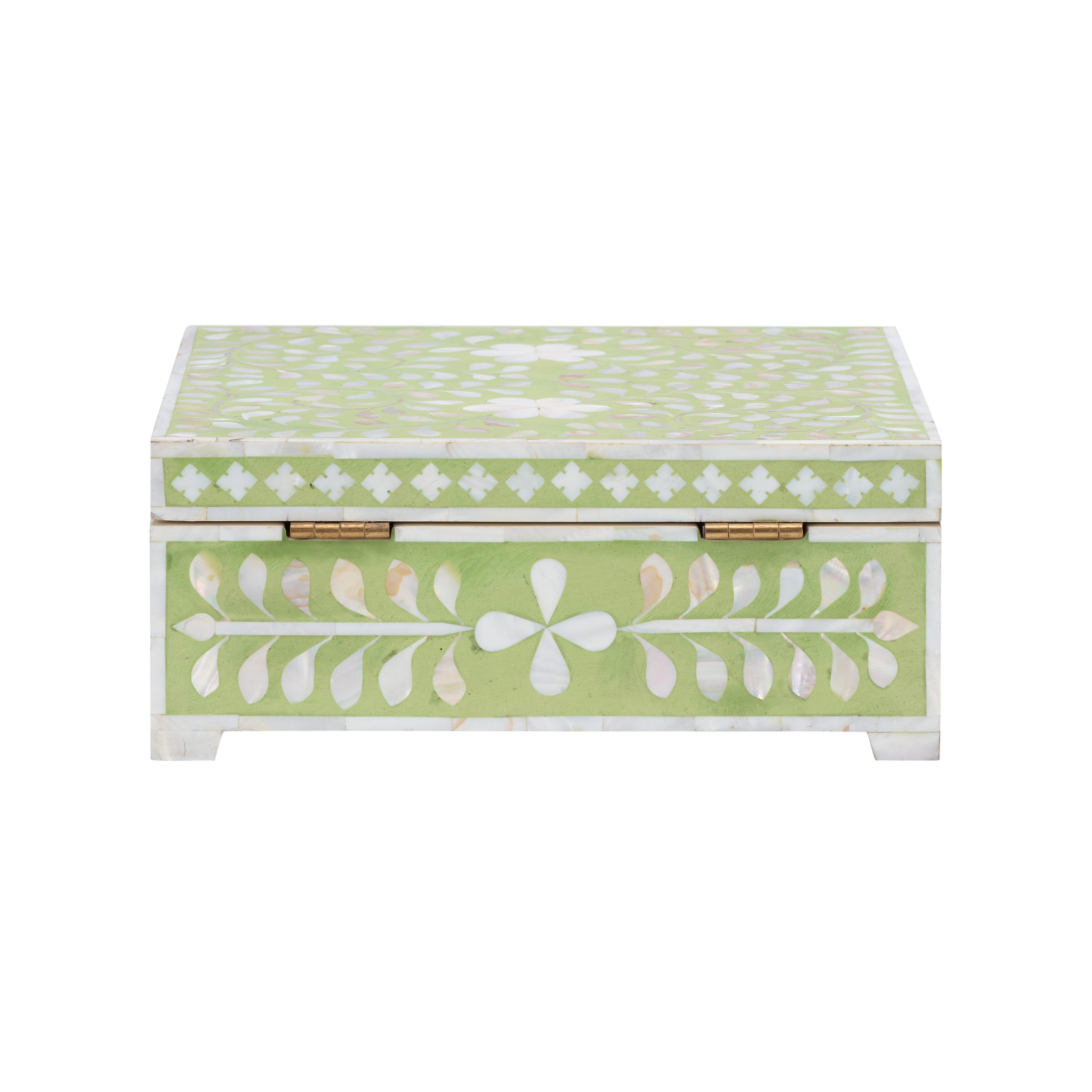 Chelsea House Chelsea House Misc Bone Inlay Box-Green