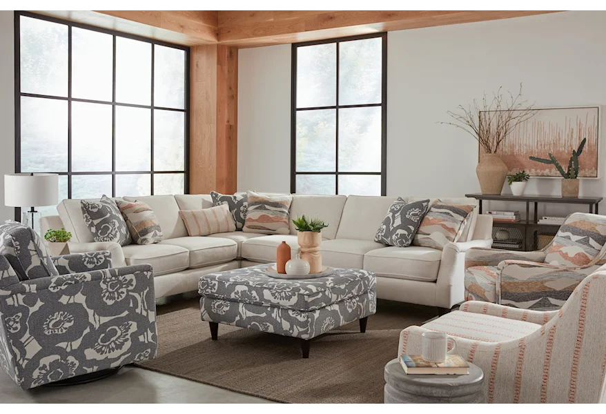 7000 MISSIONARY SALT Living Room Set by VFM Signature at Virginia Furniture Market