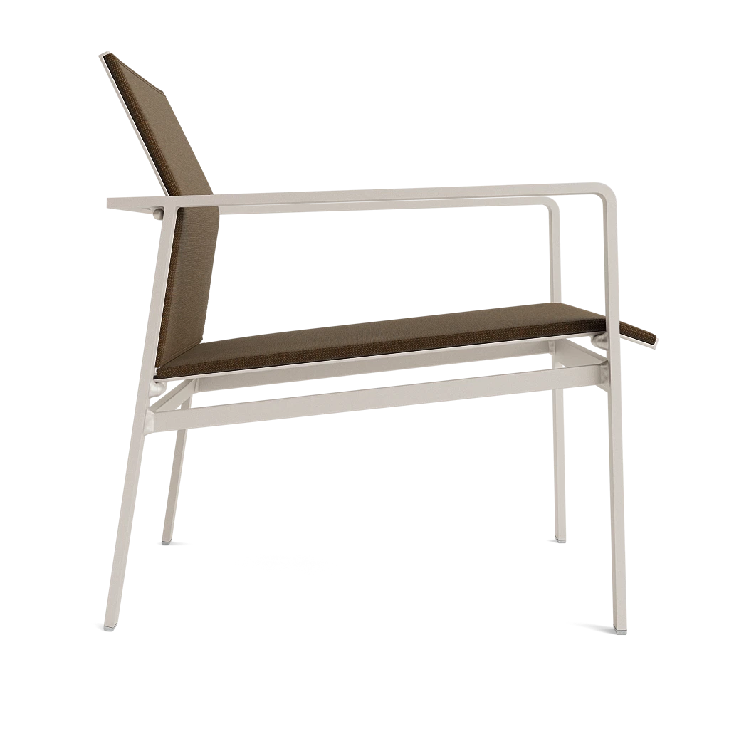 Modern Wide Sling Lounge Chair