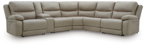 6-Piece Power Reclining Sectional
