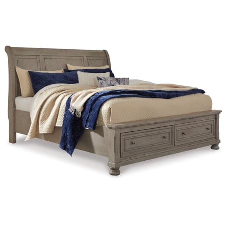 Queen Sleigh Bed