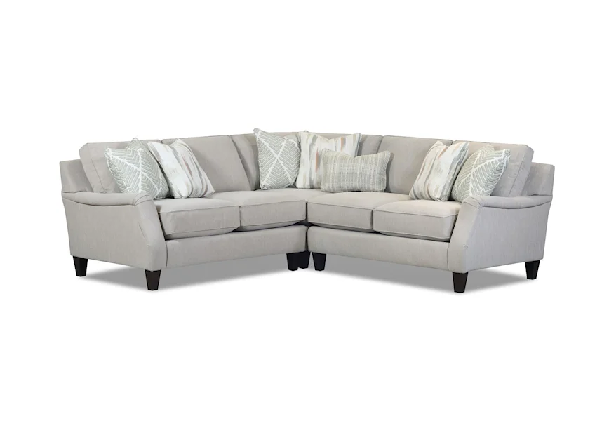 7000 CHARLOTTE CREMINI Sectional by Fusion Furniture at Wilson's Furniture