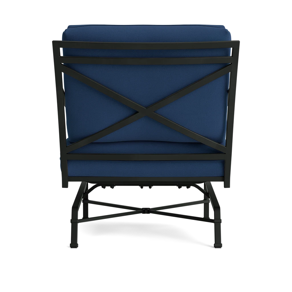 Scroll-Arm Motion Lounge Chair