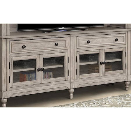 Cottage Style 75" Console with Storage