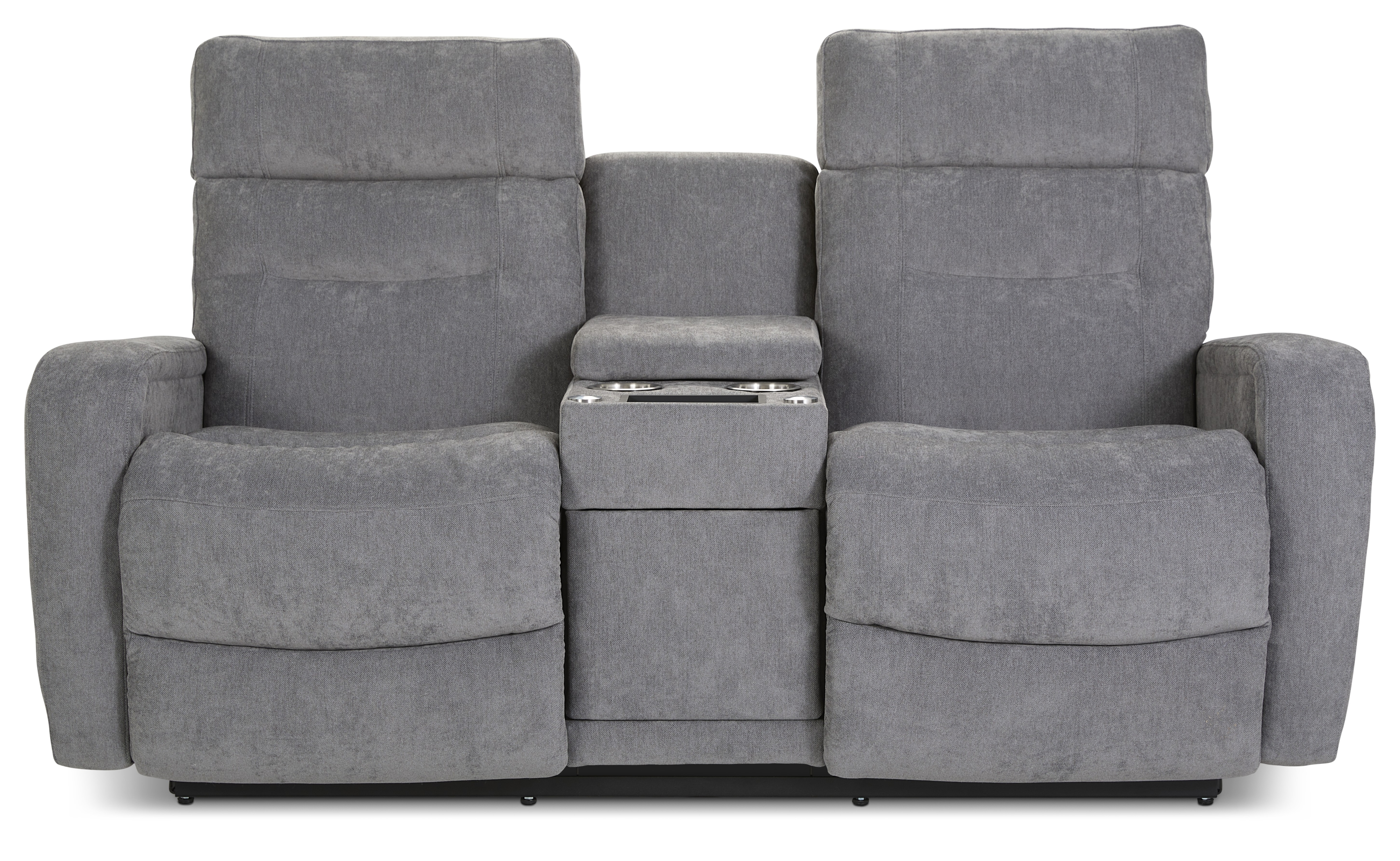 Pwr. Recline Wall Loveseat w/Console/HR&amp;Lum.