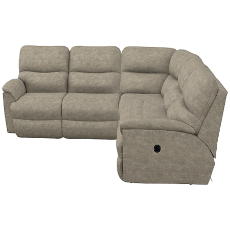 3 Pc Reclining Corner Sectional Sofa