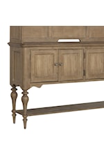 Pulaski Furniture Weston Hills Traditional Bookcase with Built-In Lighting