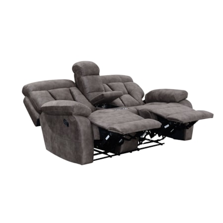 Reclining Console Loveseat