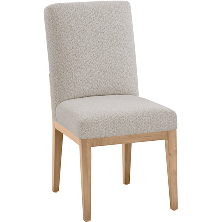 Transitional Upholstered Side Dining Chair