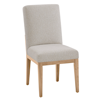 Cottage Upholstered Side Dining Chair