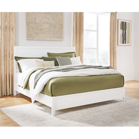 King Panel Bed