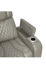 Homelegance Apex Transitional 3-Piece Power Reclining Living Room Set with Storage Arms