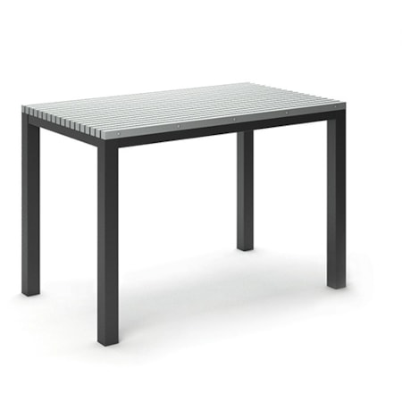 35.5" x 60" Rectangular Bar Table