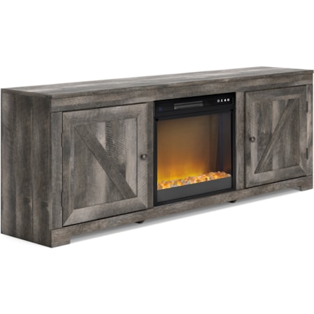 TV Stand with Electric Fireplace