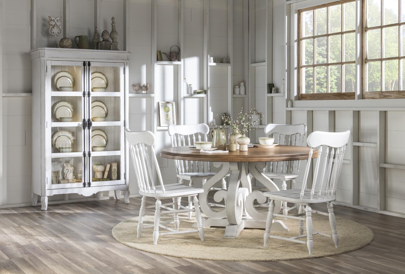 Legacy Classic Vintage Market Round Dining Table