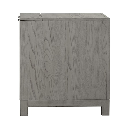 3-Drawer Chairside Table